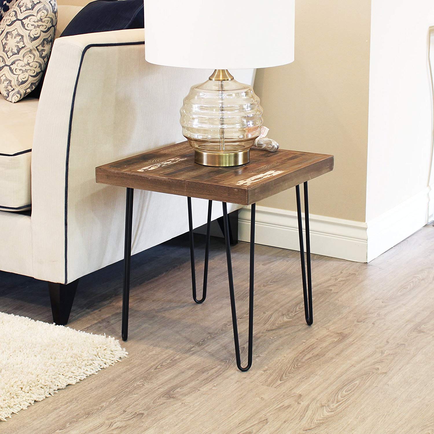 hairpin leg end table