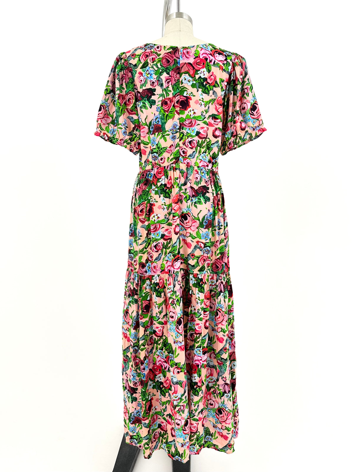 Samantha Pleet Floral Cutout Dress | Mercy Vintage