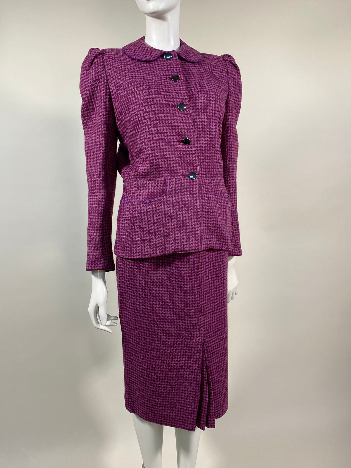 Eva Picovski Wool Suit | Mercy Vintage