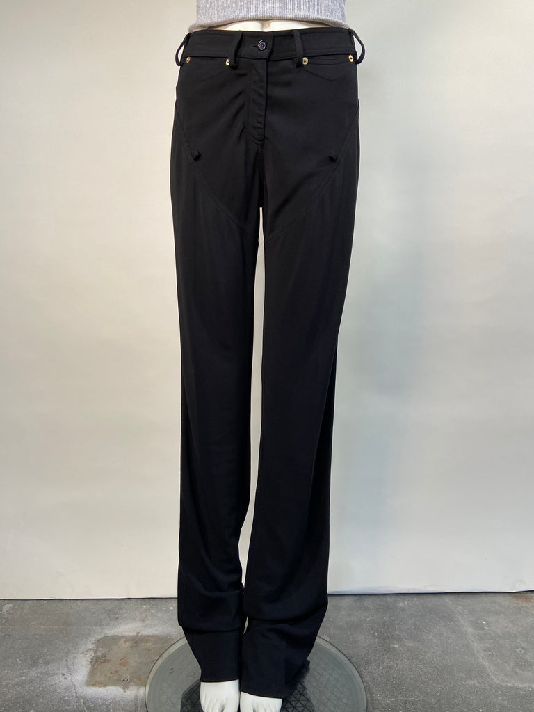Dolce & Gabbana Back Buckle Stretch Trousers