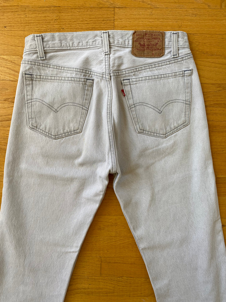 Levi's Gray Wash 501s (31”W) | Mercy Vintage