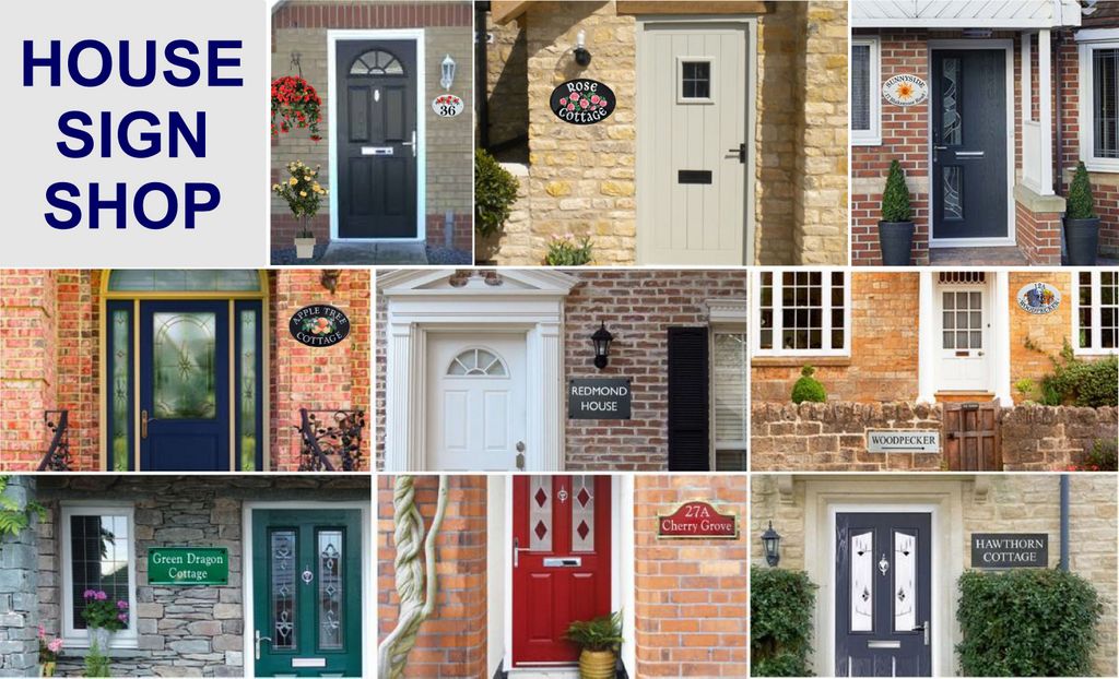 House Names & Numbers by House Signs Shop