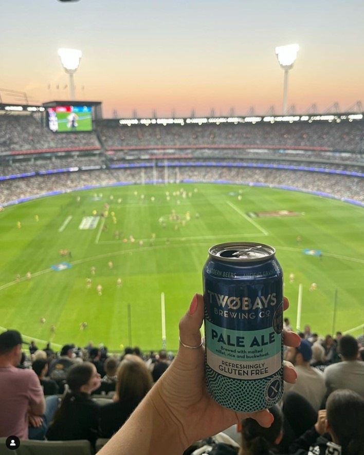 Pale Ale at the MCG Live football and gluten free beer