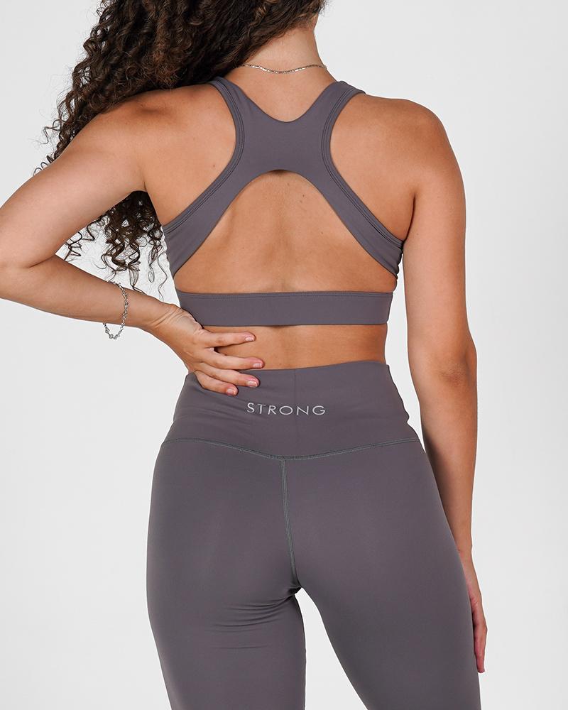 Define Leggings - Workout Leggings - Mauve