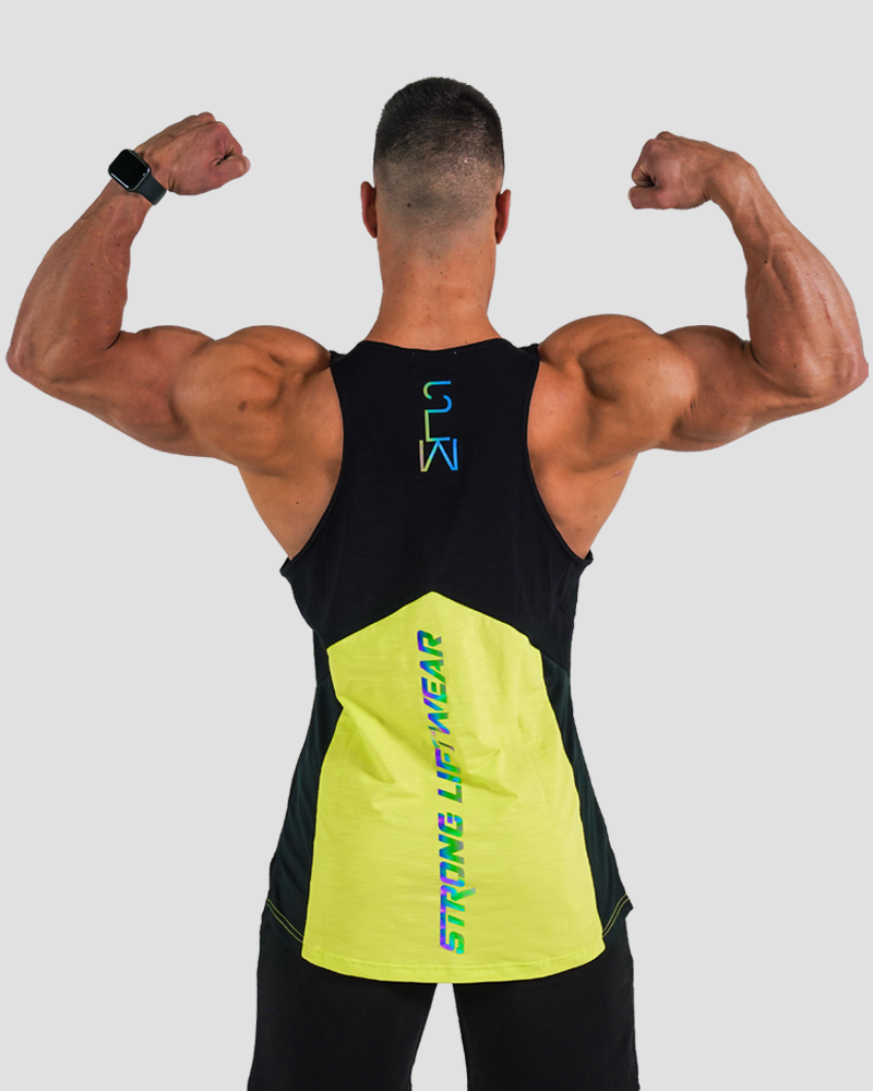 Harlequin Taperback - Gym Singlet - Hyper