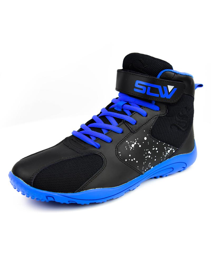 Hurricane High-Top Training Shoes - Black / Blue