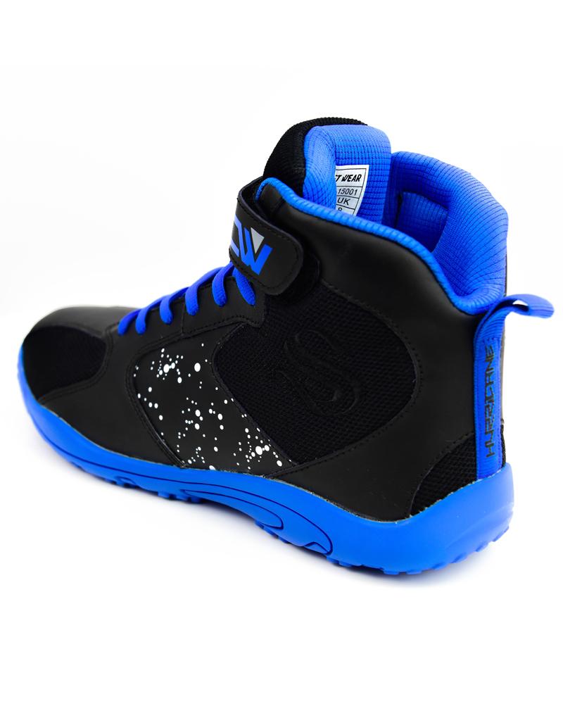 Hurricane High-Top Training Shoes - Black / Blue