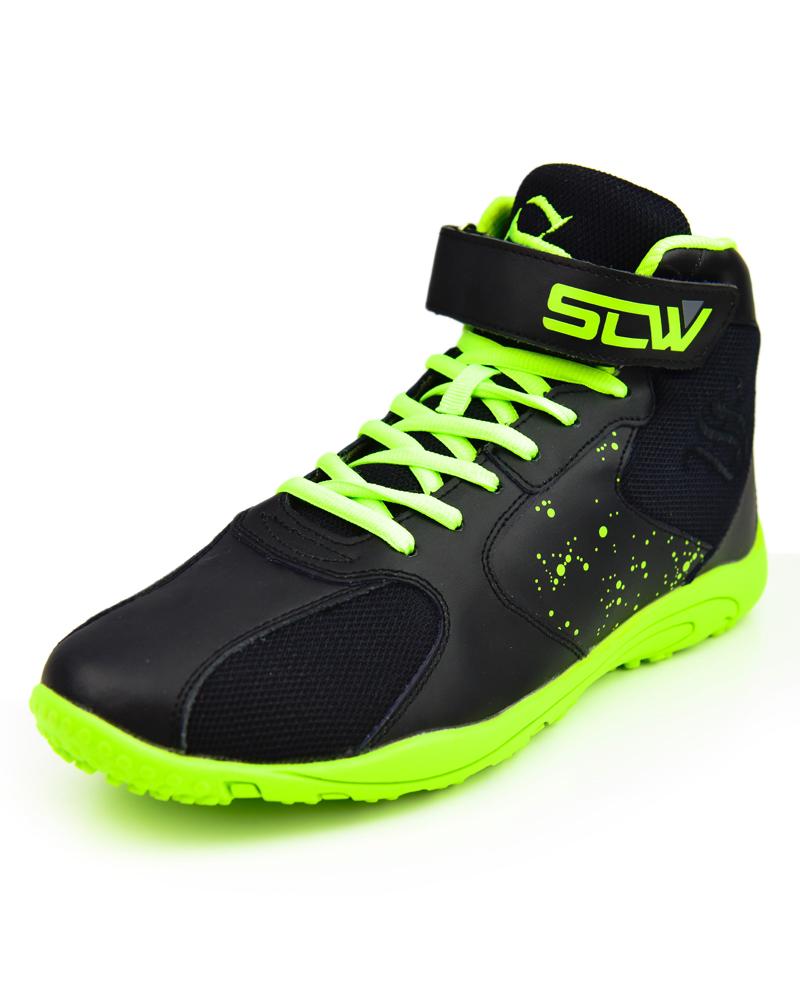 Hurricane High-Top Training Shoes - Black / Hyper