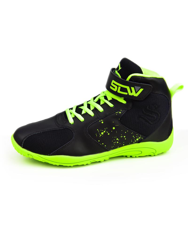 Hurricane High-Top Training Shoes - Black / Hyper