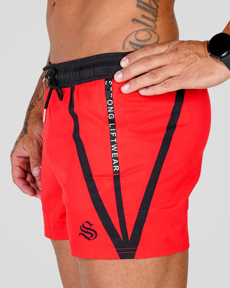 Premium Lift Shorts - Men's Gym Shorts - Red