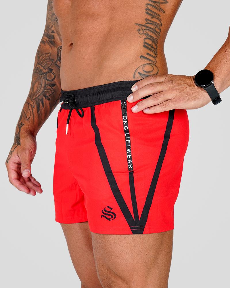 Premium Lift Shorts - Men's Gym Shorts - Red