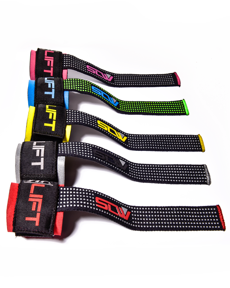 Pro Grip Lifting Straps - Gym Strap - Pink