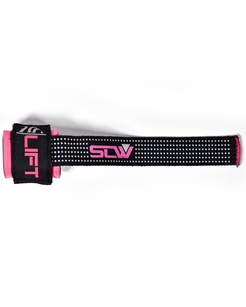 Pro Grip Lifting Straps - Gym Strap - Pink