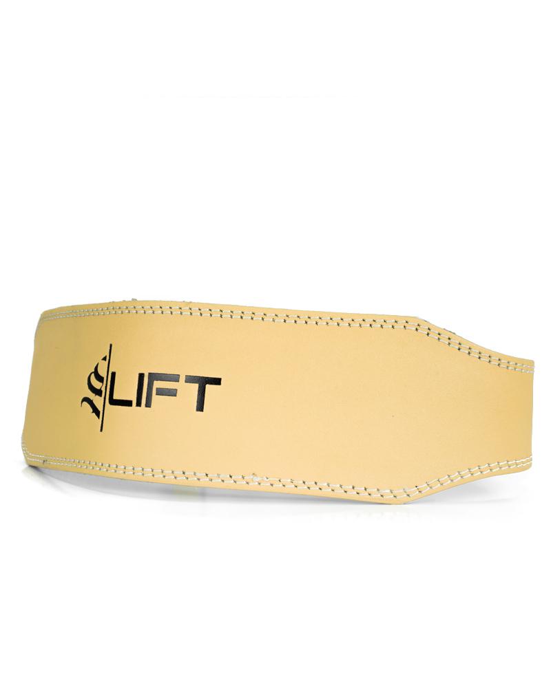 S LIFT Leather Lifting Belt- Training Belt - Tan