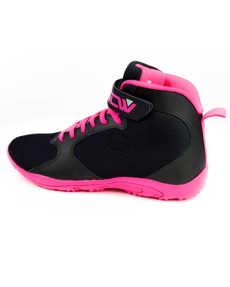 Womens Hurricane Gym Shoe - Training Shoes - Black / Pink