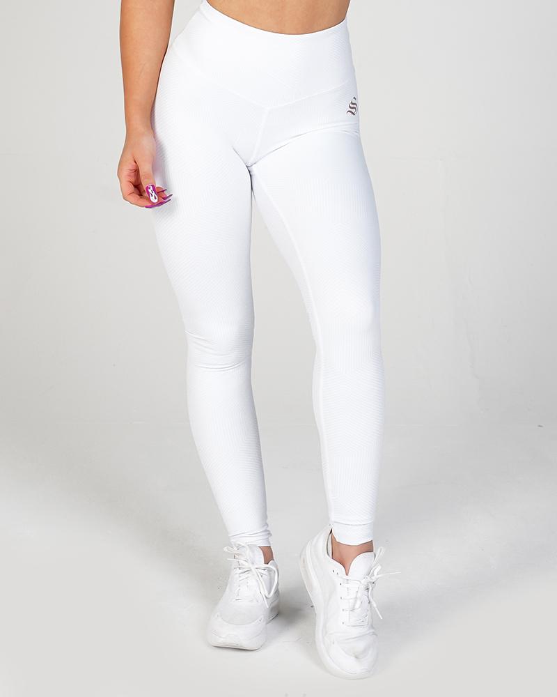 Women's Phoenix Verge Leggings - Workout Leggings -White