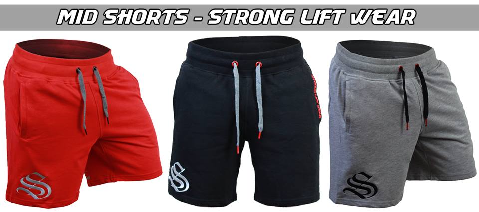 Newest Strong Lift Wear Mid Shorts