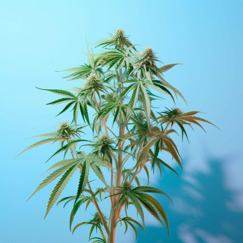 Hemp Leaves In The Cannabis Family
