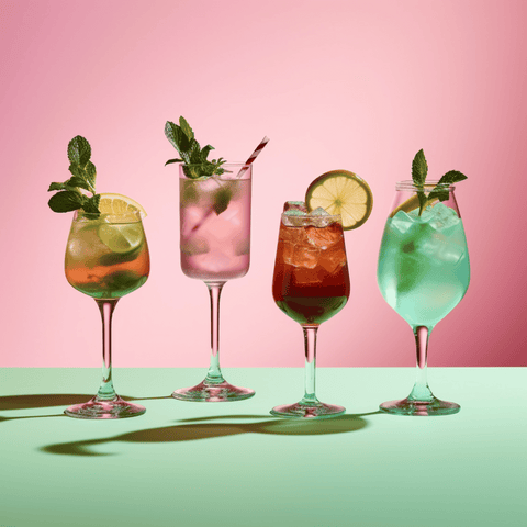 cocktails with different flavors