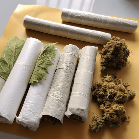 marijuana in paper roll