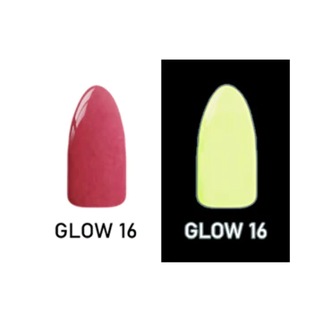 Chisel Acrylic & Dipping Powder 2 oz Glow in The Dark Collection 16