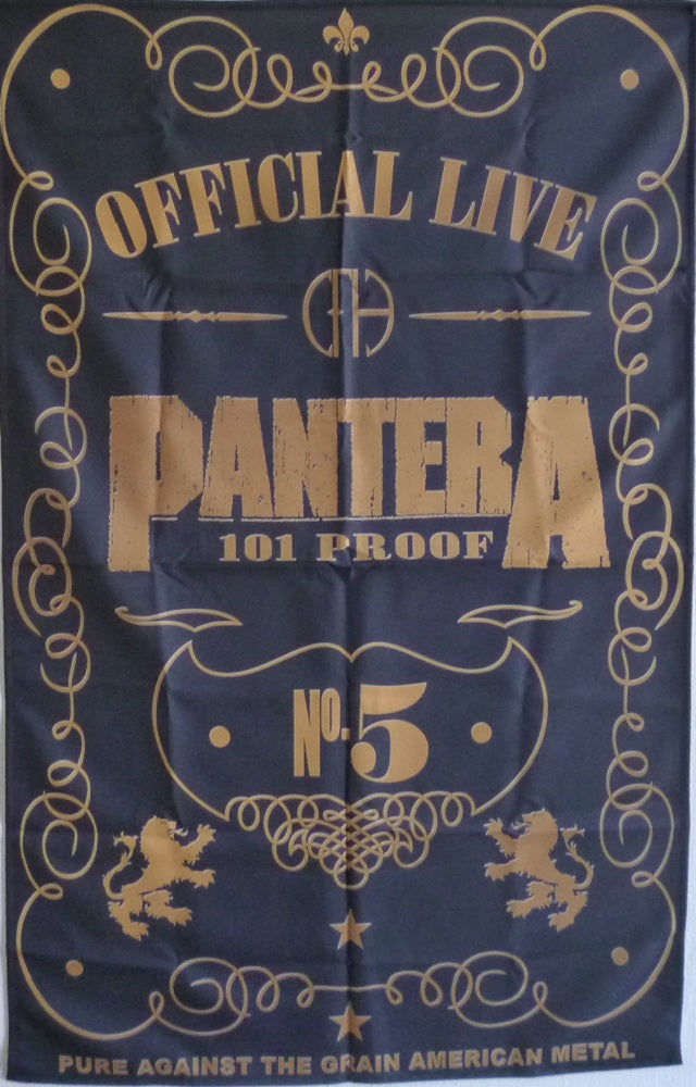 Pantera | Official Live 101 Proof Flag – Goddess.nl