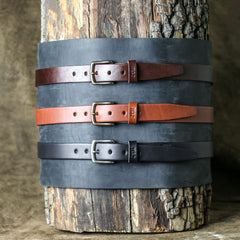 mens fashion leather belt