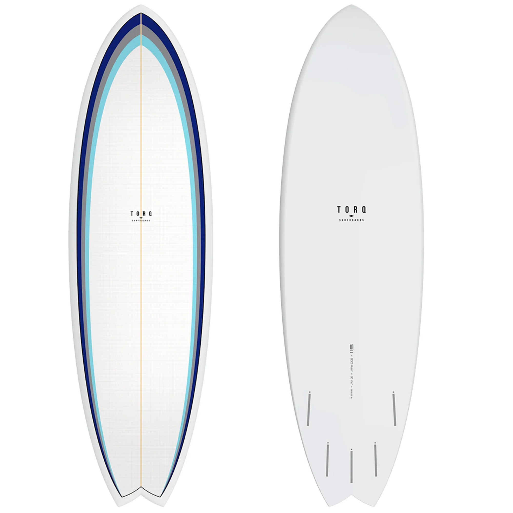 Torq Mod Fun TET 7'6 x 21 ½ x 2 ⅞ Surfboard