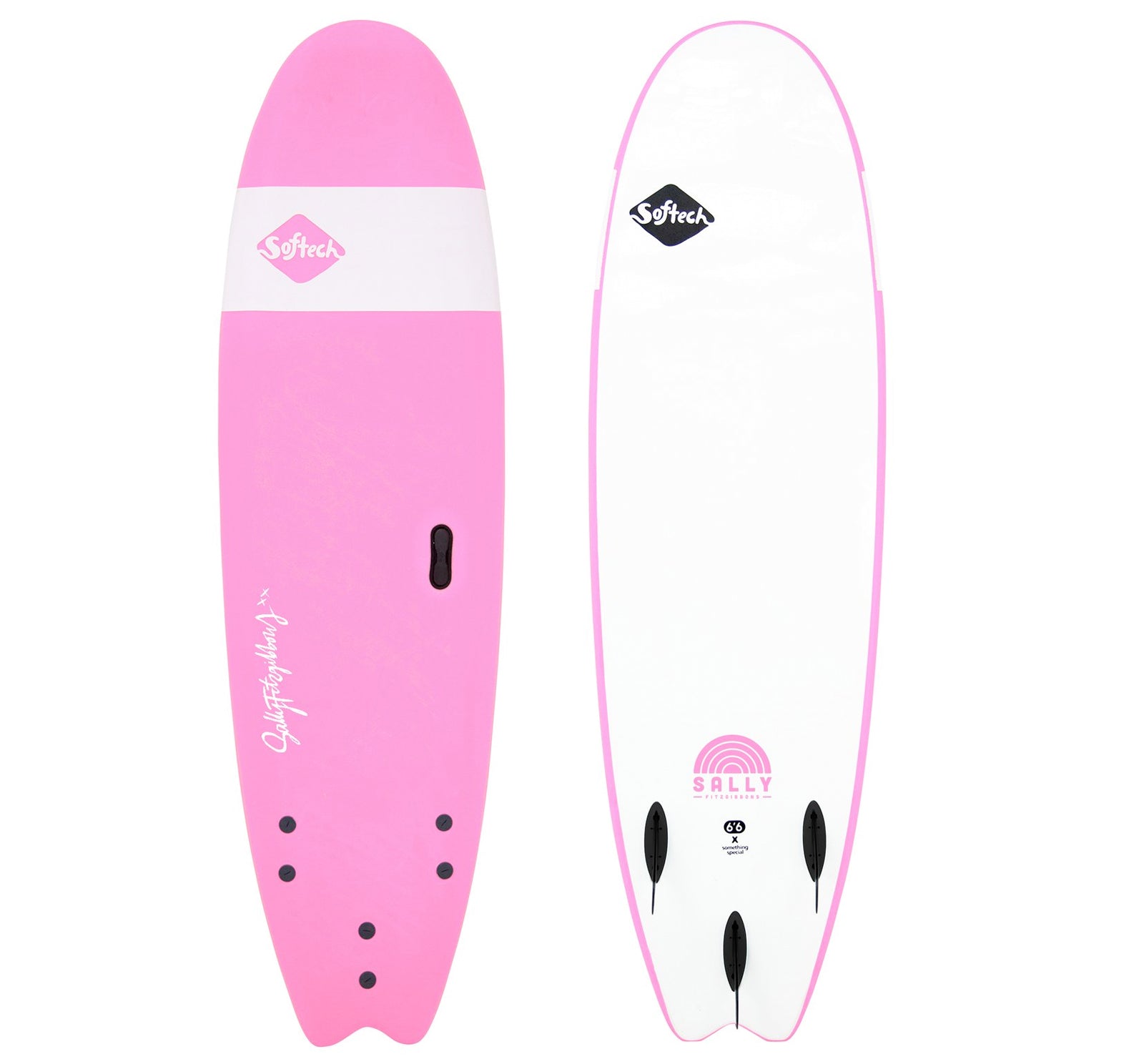 softech sally fitzgibbons handshaped soft surfboard