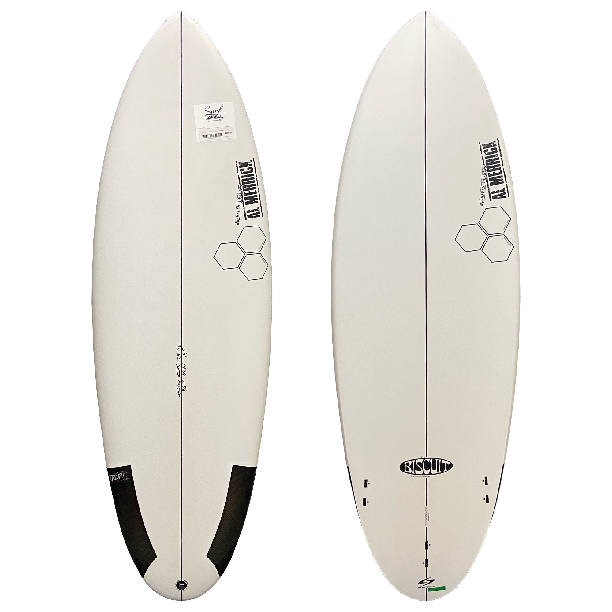 美品 Channel Islands Biscut 5'3\