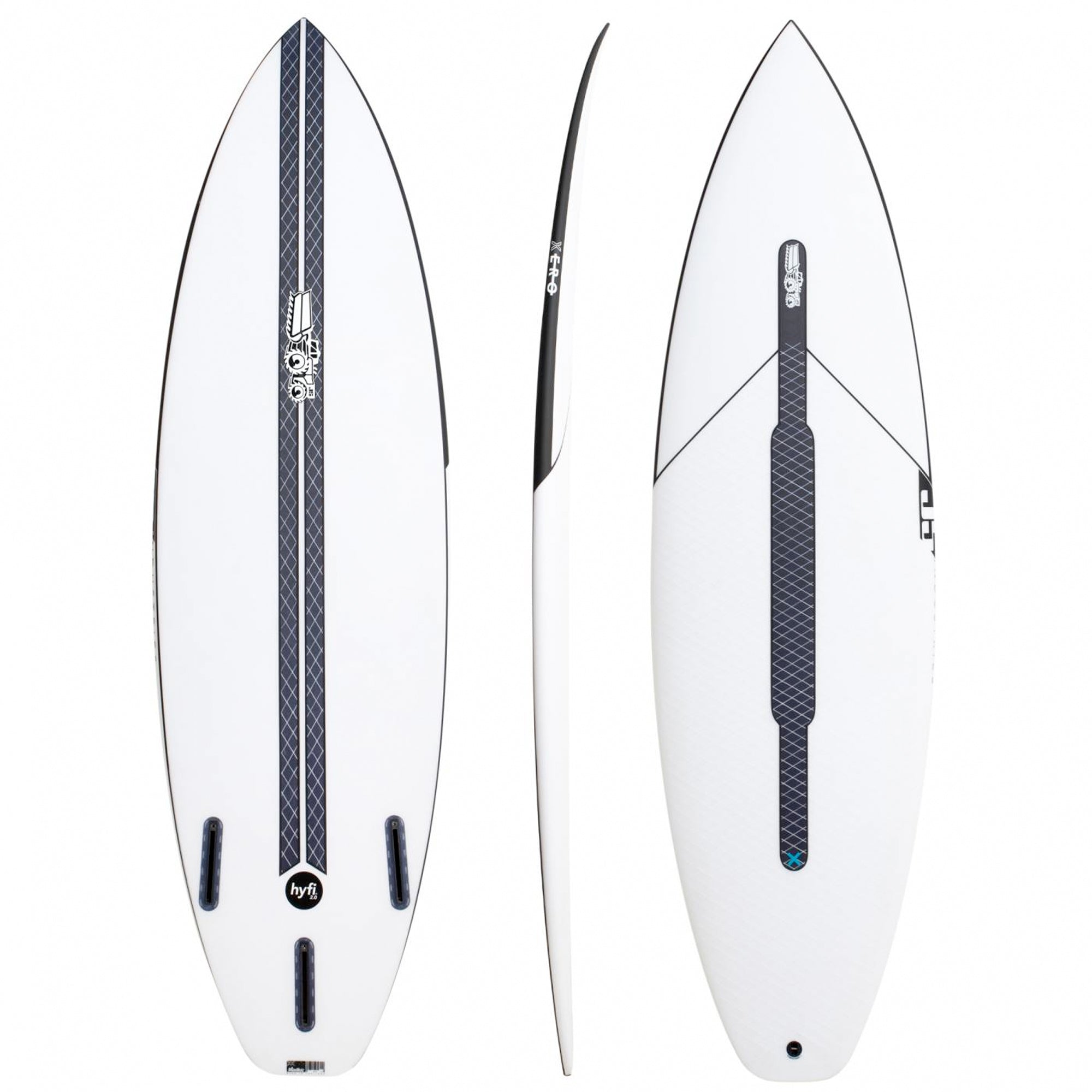 JS Xero HYFI 2.0 Easy Rider Surfboard - Futures