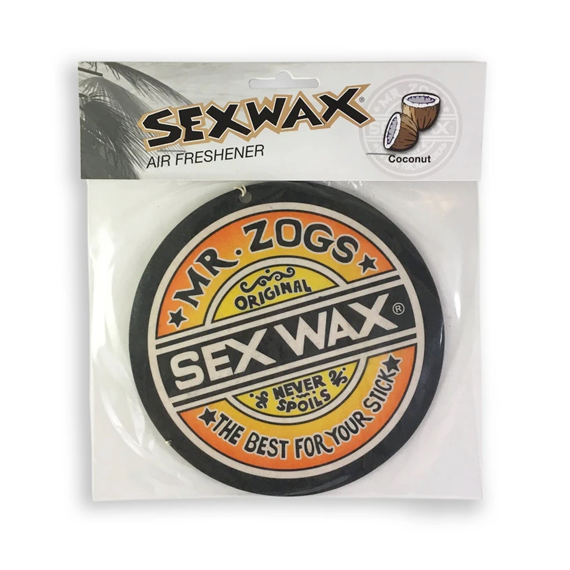 Sexwax Air Freshener 6-Pack, Coconut, Strawberry, Pineapple
