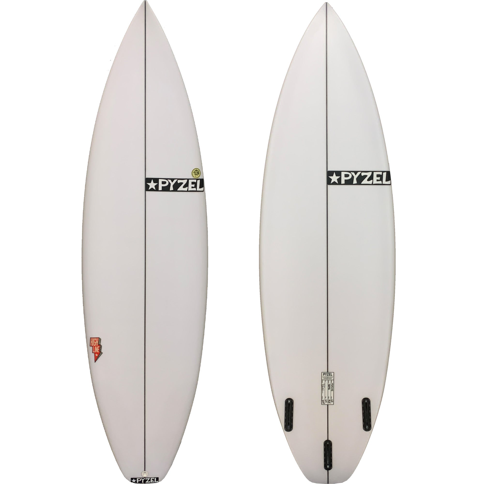 Pyzel Ghost Dark Arts Surfboard - Futures - Surf Station Store