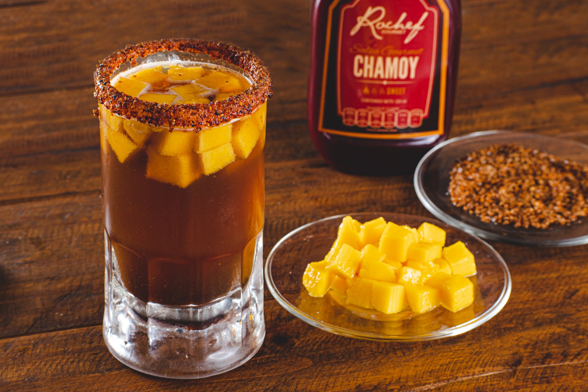 Receta de Michelada de mango – SAL ROCHE