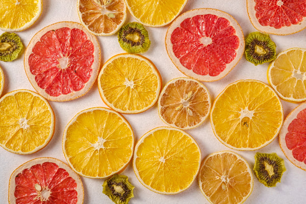 naranjas, un tipo de fruta deshidratada