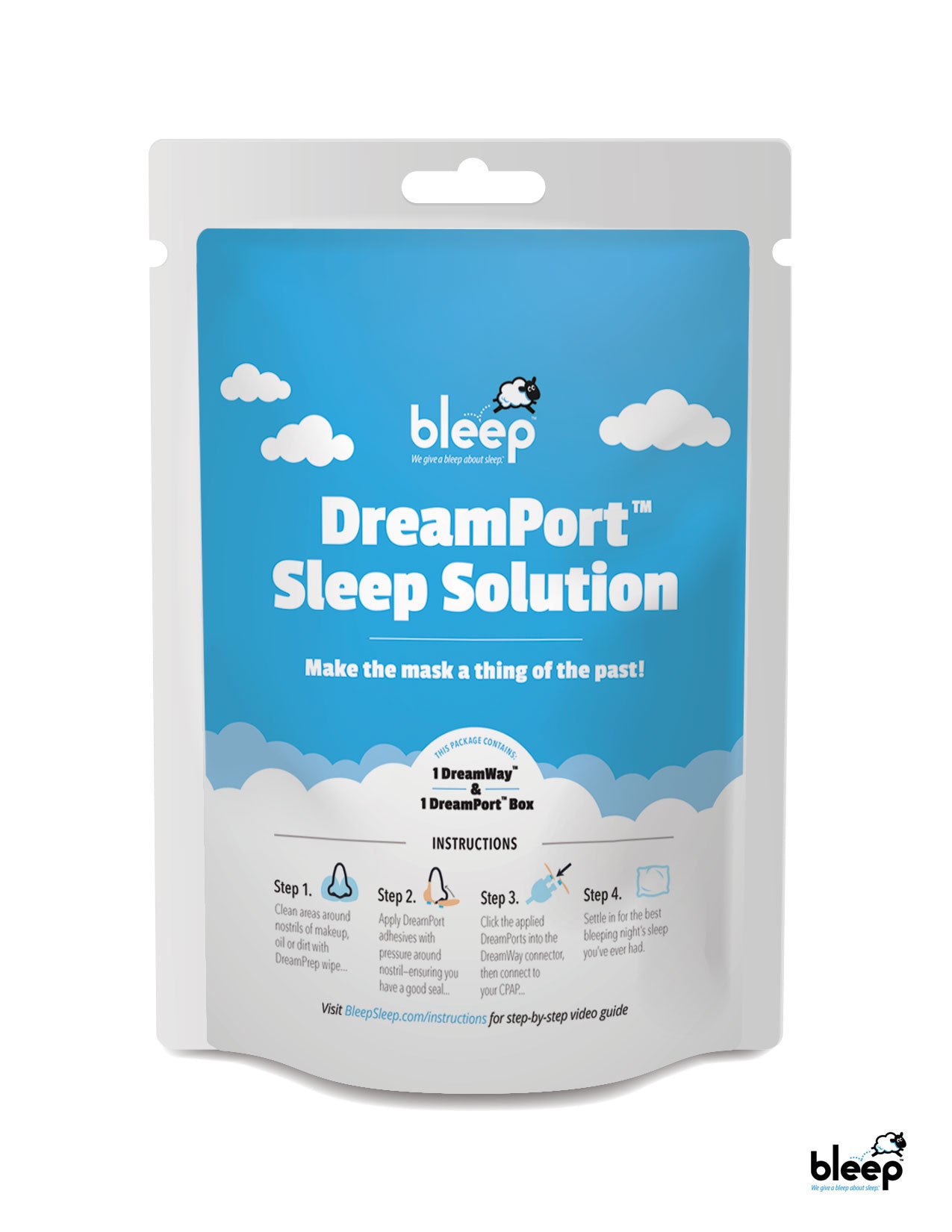 bleep dreamport cpap mask