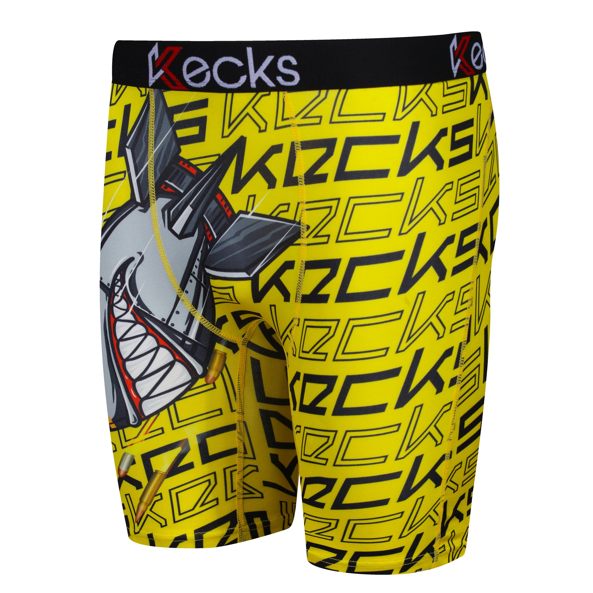 Mens Drippy Faces Print Boxer Shorts, Mens Sports Underwear