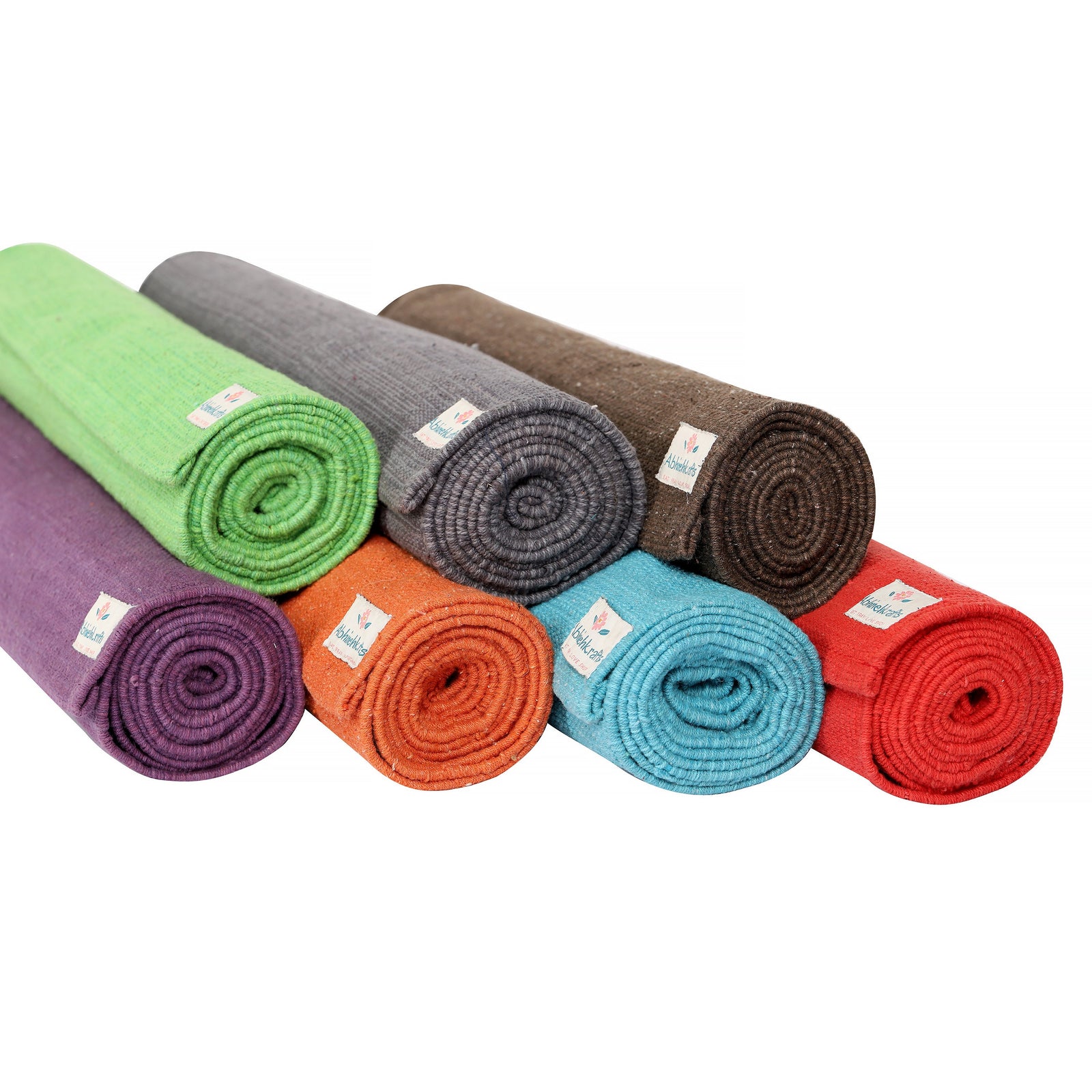 Organic Cotton Mat for Yoga, Pilates, Fitness, and Meditation - Natural  Color with Antiskid Back layer - 3mm to 4mm thickness, Mats -  Canada