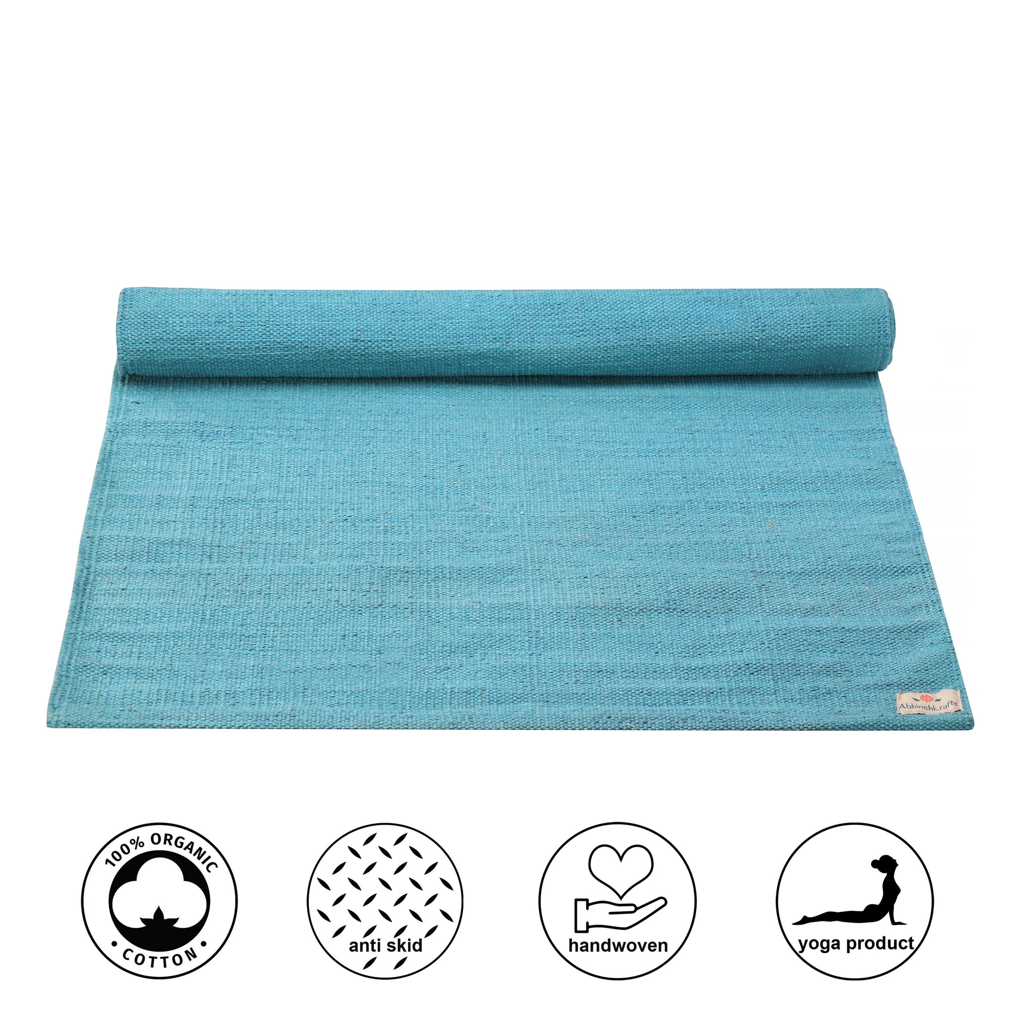 Handmade Yoga Mat, Made Of Old Recycled Cotton Sari Cloth And Used For  Exercise Al1013, Yoga Mat, Rag Rug, Eco-friendly Mat - Buy India Wholesale Yoga  Mat $6