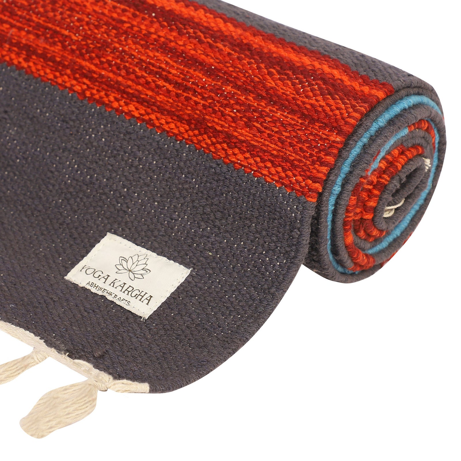 Hand-Woven Cotton Yoga Mat Carrier from Thailand - Hot Yoga