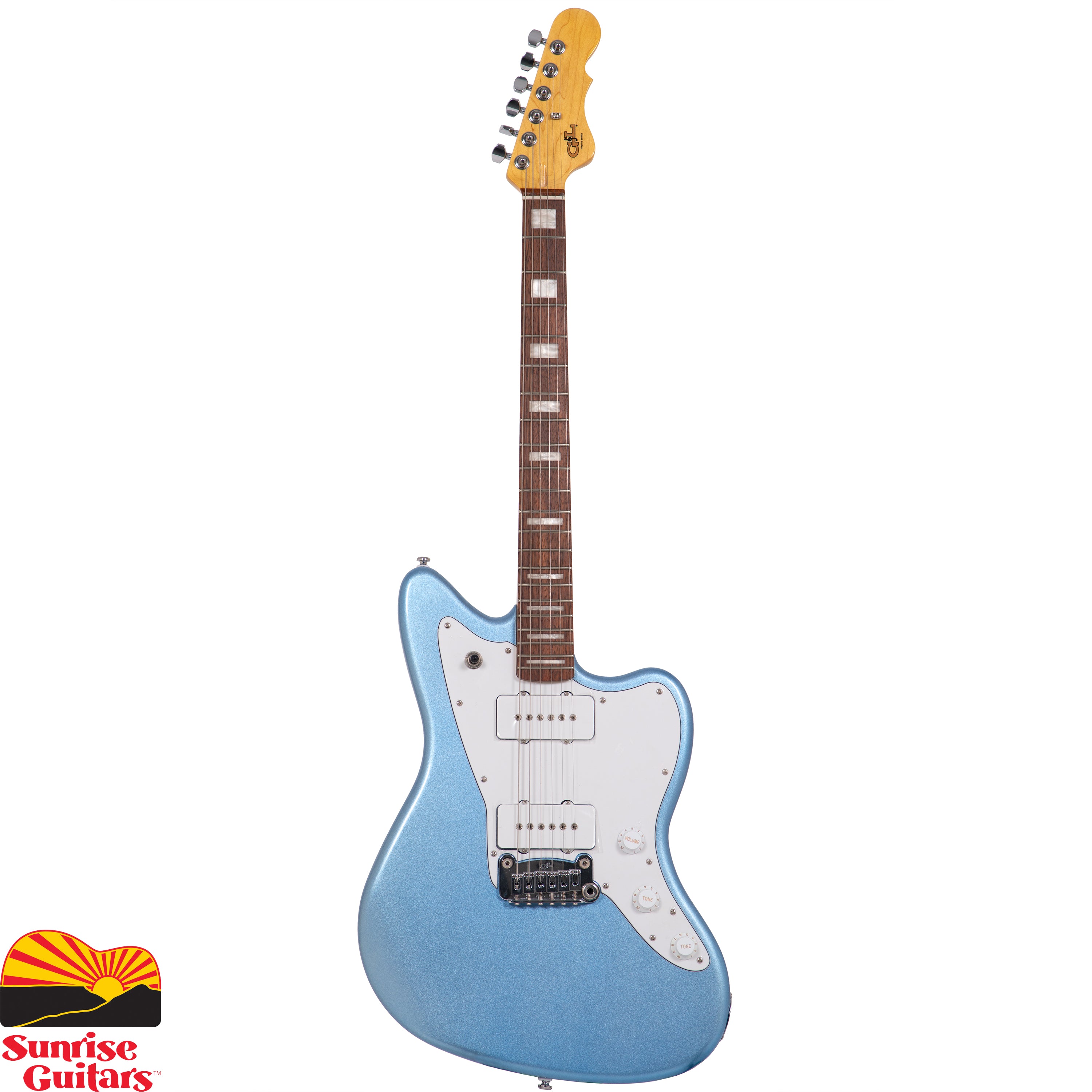 G&L Tribute Doheny Lake Placid Blue – Sunrise Guitars