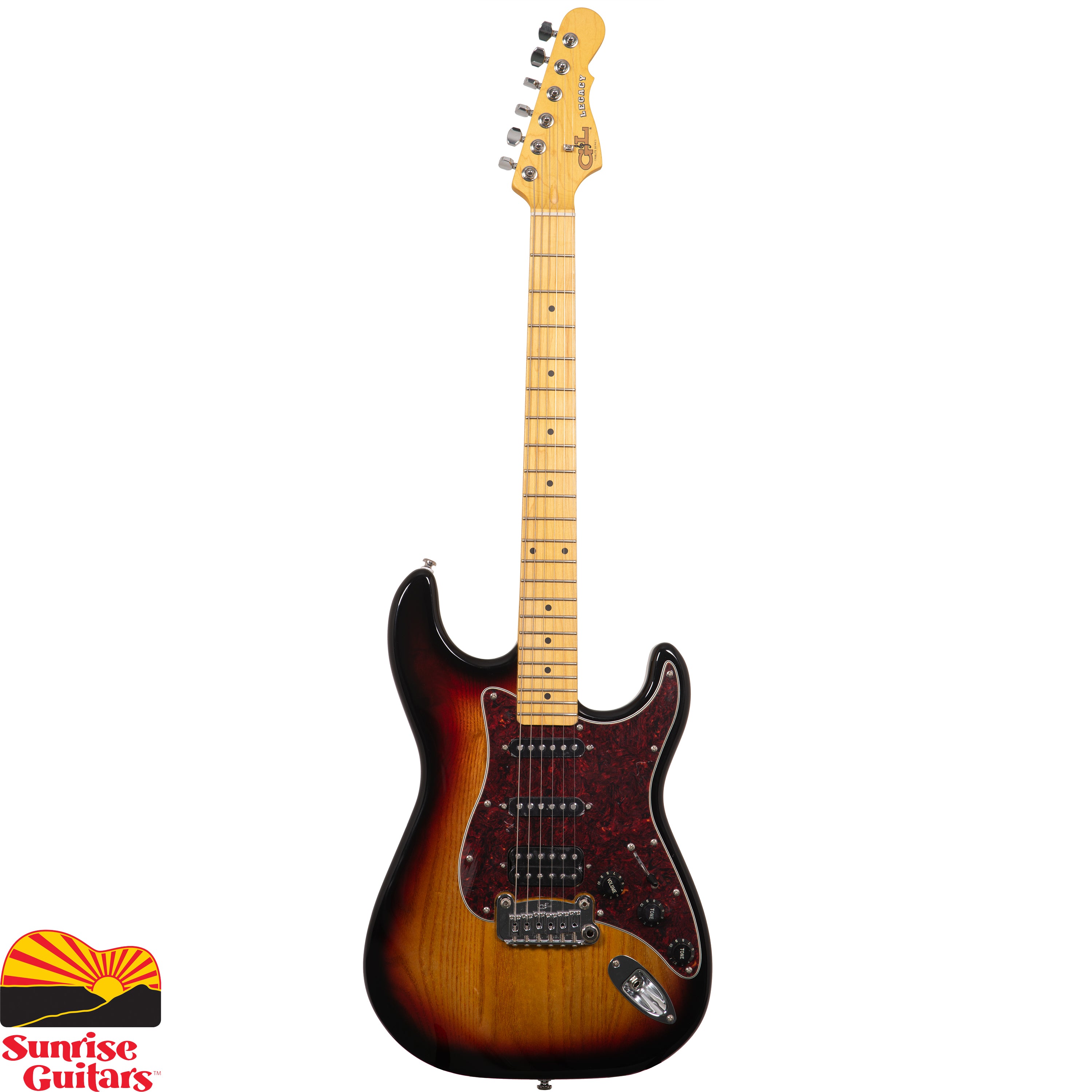 G&L Tribute Legacy 3T Sunburst ＋ ハードケース-