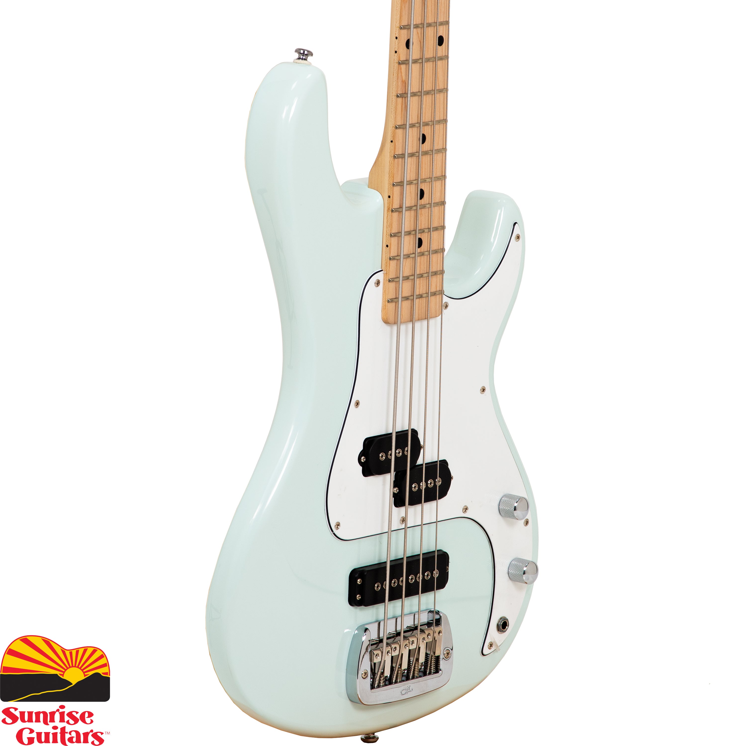 G L Tribute Sb 2 Sonic Blue Sunrise Guitars