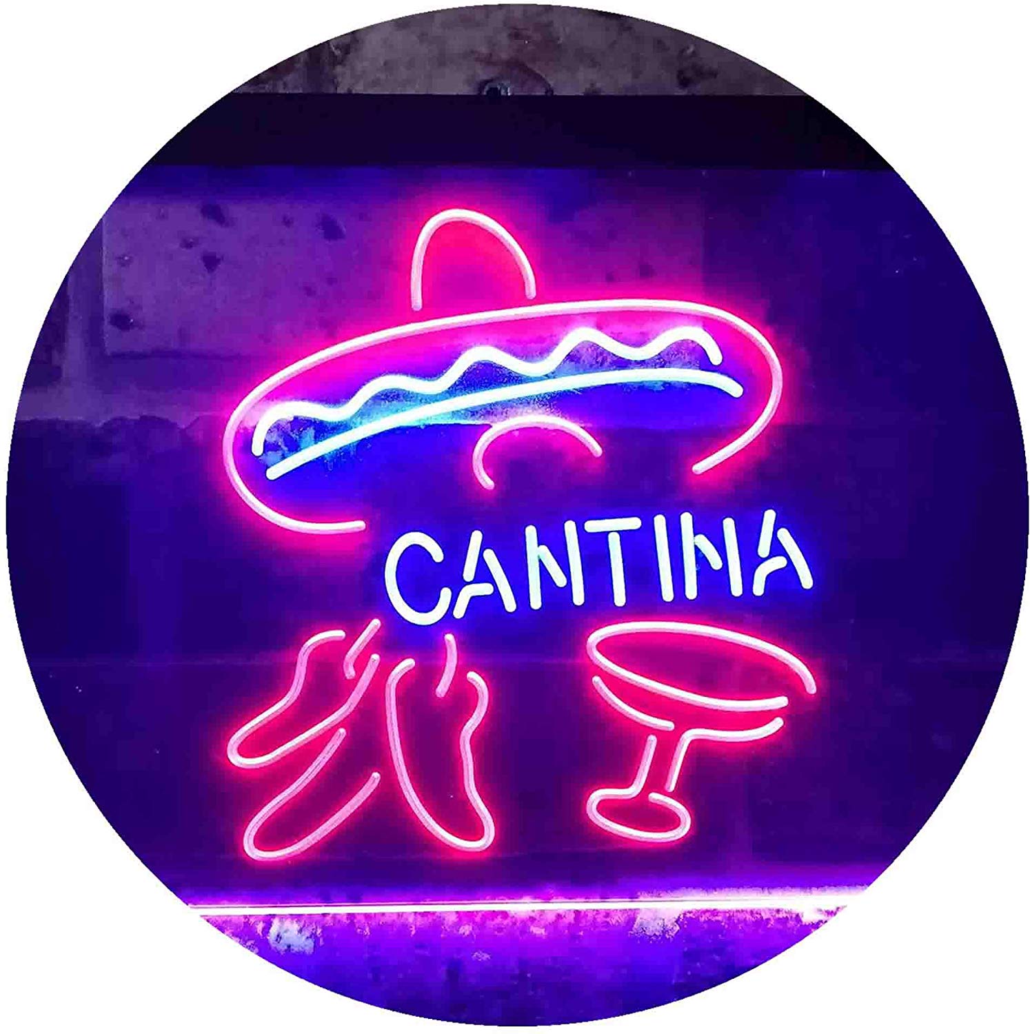 Mexican Bar Beer Cantina LED Neon Light Sign | Way Up Gifts