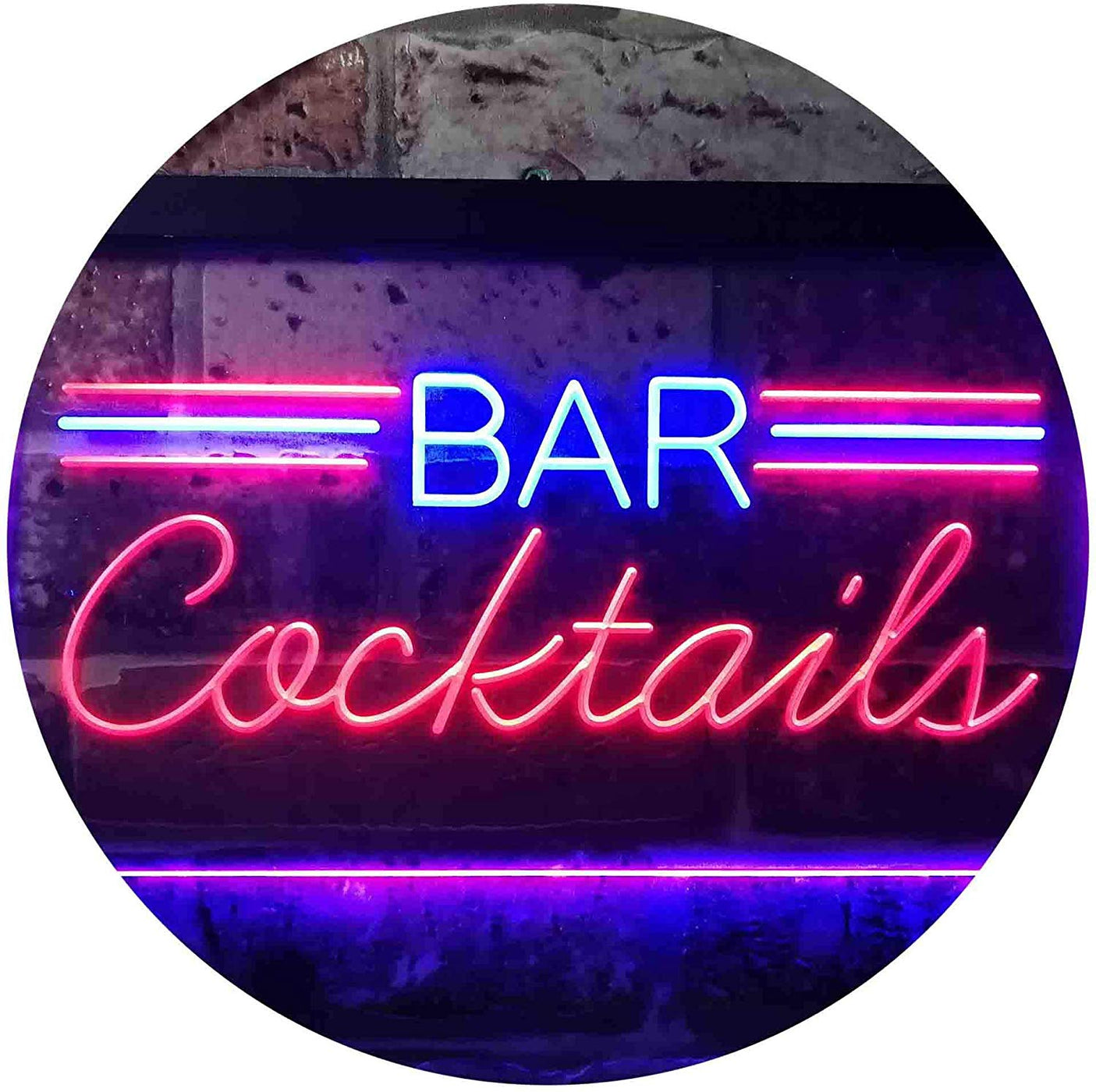 Buy Bar Cocktails LED Neon Light Sign — Way Up Gifts