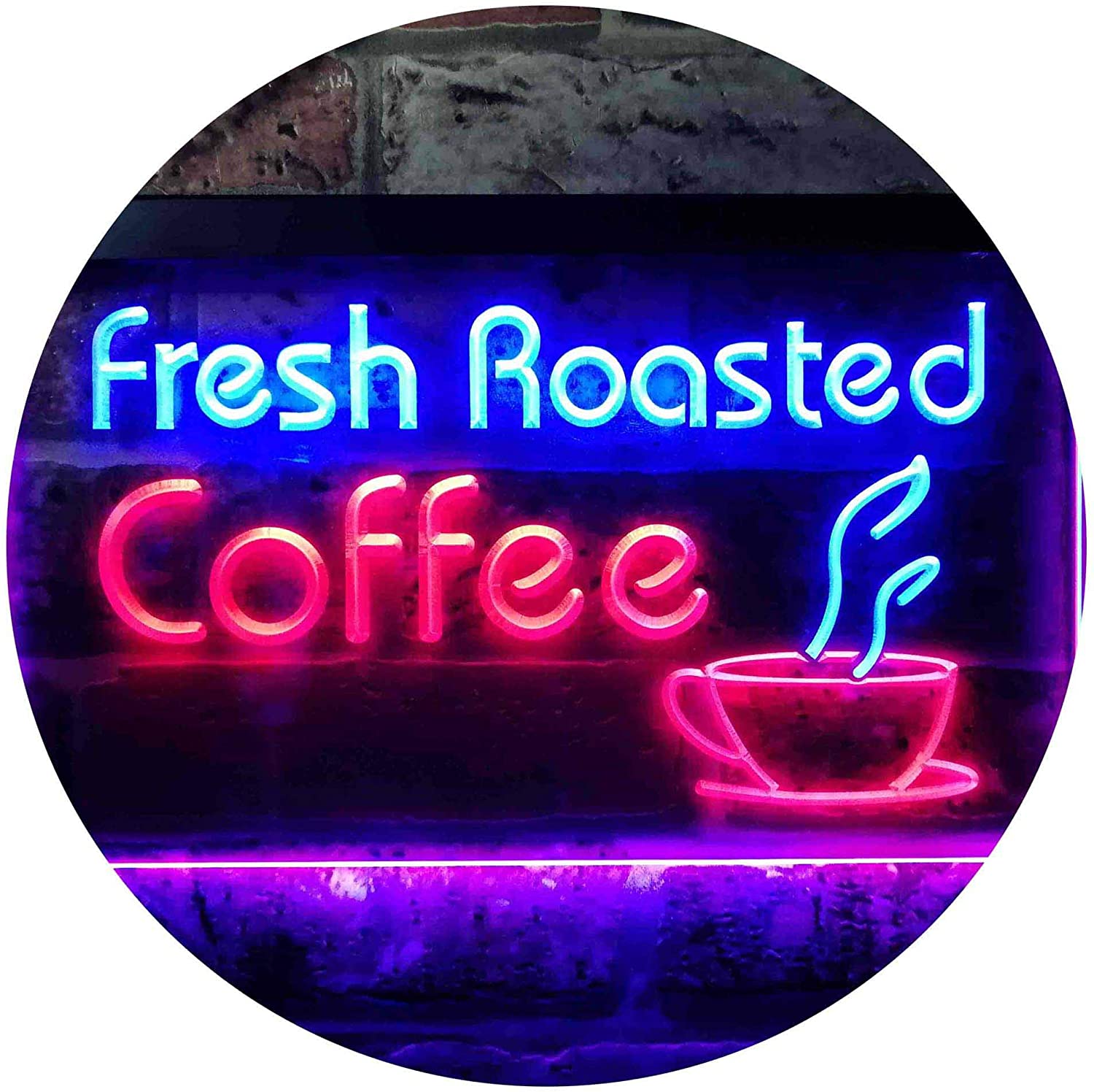 Fresh Roasted Coffee LED Neon Light Sign Way Up Gifts