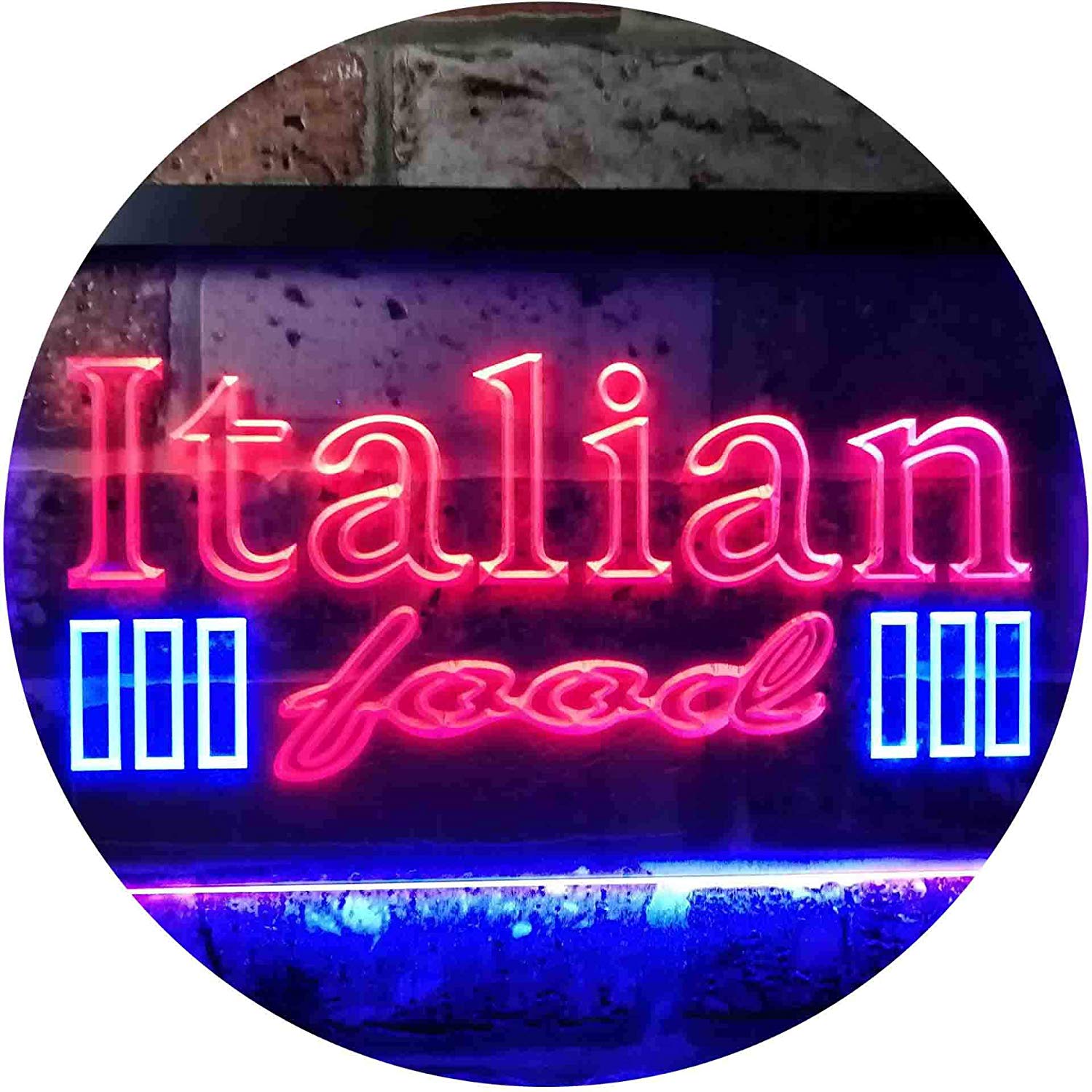 Restaurant Italian Food LED Neon Light Sign | Way Up Gifts
