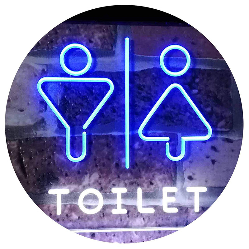 Buy Male Female Restrooms Toilet LED Neon Light Sign