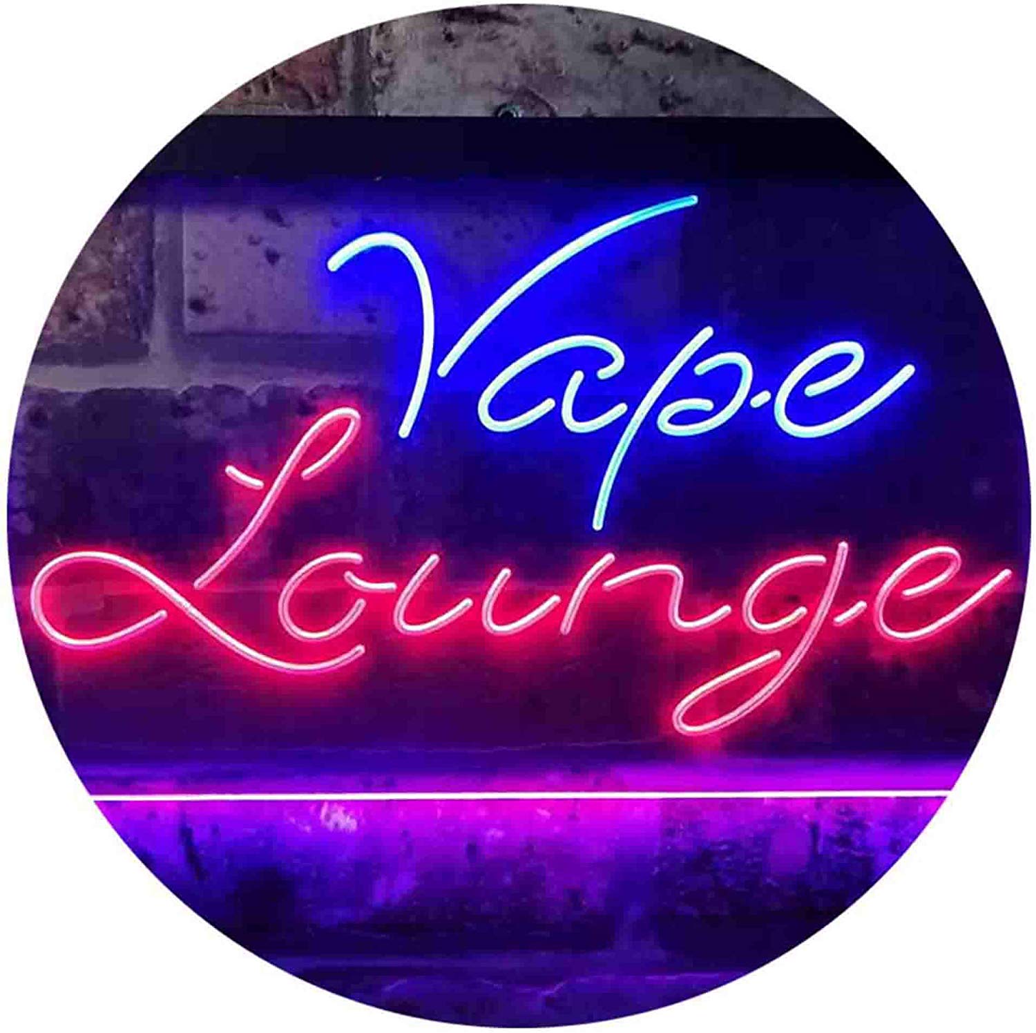 Vape Lounge LED Neon Light Sign Way Up Gifts