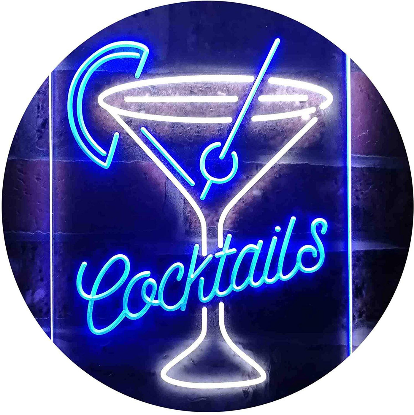 Buy Cocktails Glass Bar Display LED Neon Light Sign — Way Up Gifts